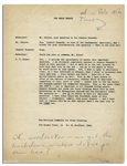 Hunter S. Thompson Autograph Letter Shortly After John F. Kennedy Was Elected -- Thompson Writes of JFK's Win, ''we got the touchdown - where do we go from here?''